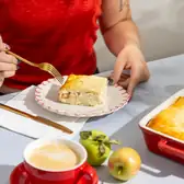 Пирог с&nbsp;творогом и&nbsp;яблоками 