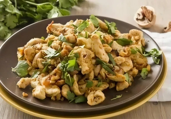 Рецепт «Вкусная поджарка из&nbsp;курицы»