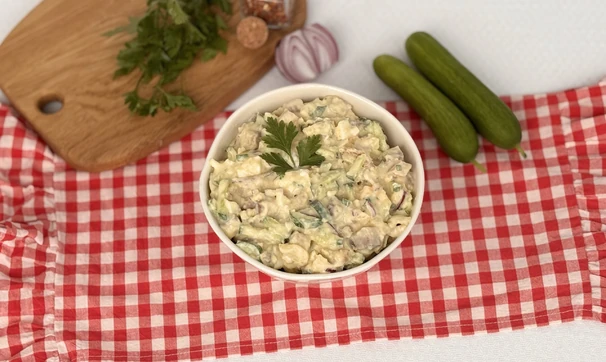 Мятый салат , шаг 6/6