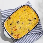 Запеканка пшённая с&nbsp;изюмом и&nbsp;курагой