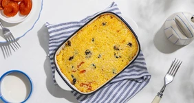 Запеканка пшённая с&nbsp;изюмом и&nbsp;курагой