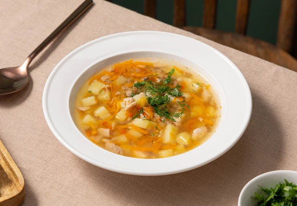 Рецепт «Суп с&nbsp;гречкой и&nbsp;курицей»