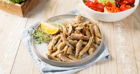 Жареная барабулька