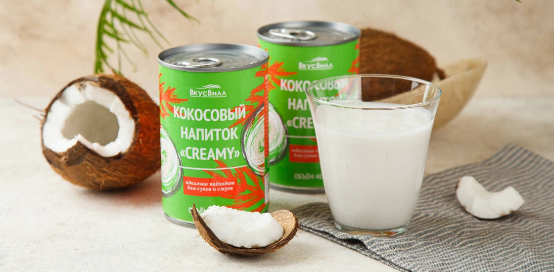 С чем это едят: кокосовый напиток Creamy