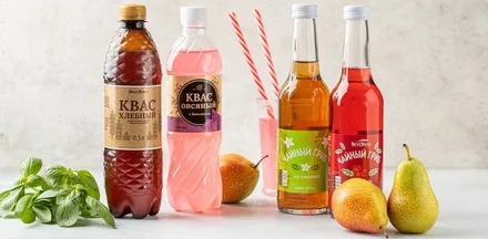 Ферментированные напитки: польза натурального кваса и чайного гриба «ВкусВилл»