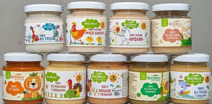 Первый прикорм ребёнка: как производят пюре для&nbsp;малышей