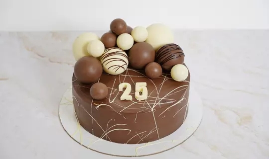 Торт «Шоколадный бамбл»