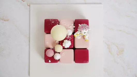 Торт-кубик «Единорог»