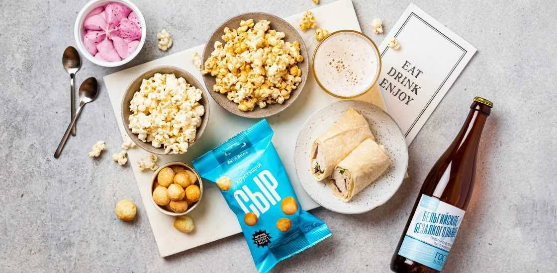 Чем заменить чипсы: альтернативные закуски к&nbsp;фильму