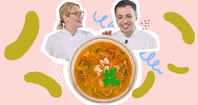 Рассольник как во ВкусВилле