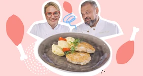 Котлетка с пюрешкой как во ВкусВилле