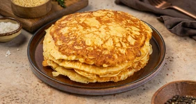 Мордовские пшённые блины