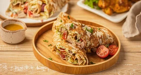 Шаурма с курицей на гриле