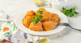 Сырные шарики с болгарским перцем