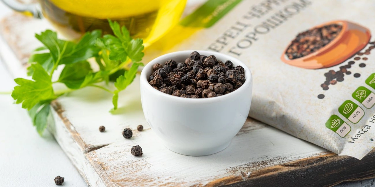 …перец чёрный горошком…