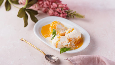 Сырное мороженое — рецепт от ВкусВилл