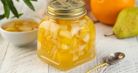 Грушёвое варенье с апельсином и кардамоном