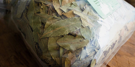 Сырьё приходит в разном виде: корешки, стебли, листья