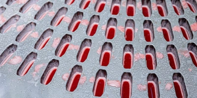 В формочки наливается смесь, её подмораживают, затем внутрь&nbsp;помещают жидкий центр, снова подмораживают, вкладывают берёзовую палочку, подмораживают