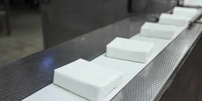 Творог фасуется в брикеты