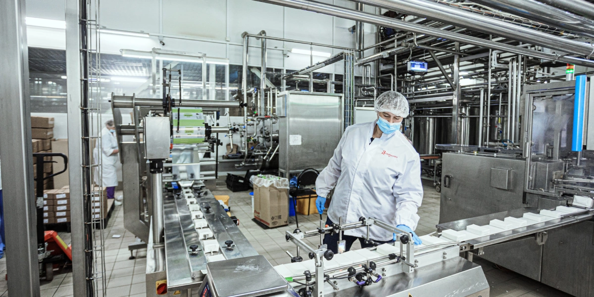 В исходном состоянии творог рассыпчат и зернист, однако с помощью специальной техники его можно спрессовать в пласты или сделать мягким и кремообразным