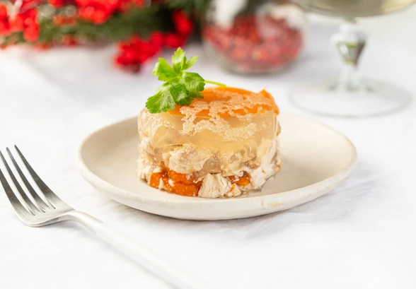 Холодец из курицы с желатином