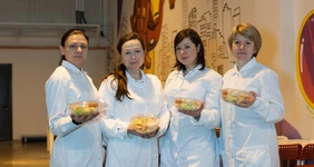 Карамель и Розовая креветка
