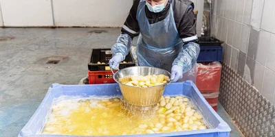 Рецепт оливье: как готовят салат в промышленном масштабе