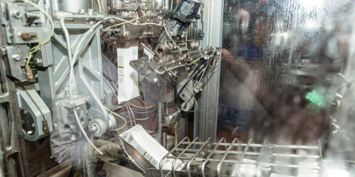 Розлив сока происходит в абсолютно стерильных условиях