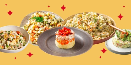 Салат оливье: 5 рецептов — от&nbsp;классического до&nbsp;испанского