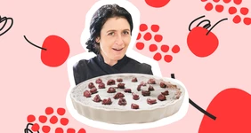 Готовим шоколадный пирог с вишней