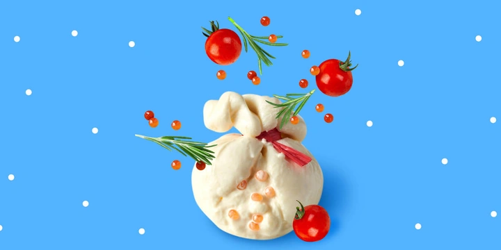 Буррата с&nbsp;красной икрой и&nbsp;рождественский пудинг: премьеры недели