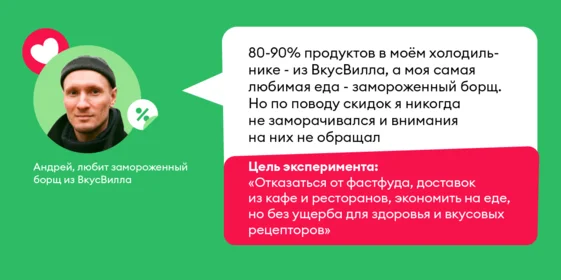 Эксперимент: сколько можно сэкономить на акциях ВкусВилла