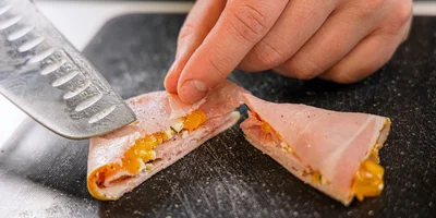 И разрежьте по диагонали