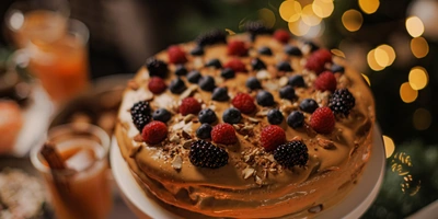 Торт с&nbsp;орехами и&nbsp;ананасами