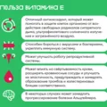 Польза и вред витамина Е