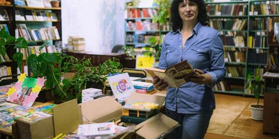 Библиотека деревни Жданово