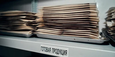 В одну смену в среднем получается сделать 15 000 плиток 45-граммового шоколада для ВкусВилла