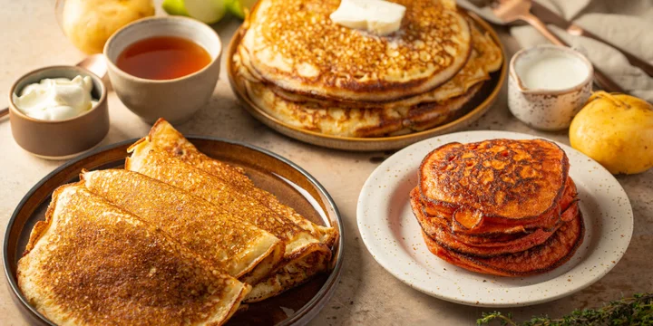 Такими вы их ещё не знали: блины из корнеплодов