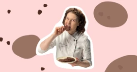Видеорецепт супершоколадного печенья от ВкусВилла