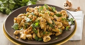 Вкусная поджарка из курицы