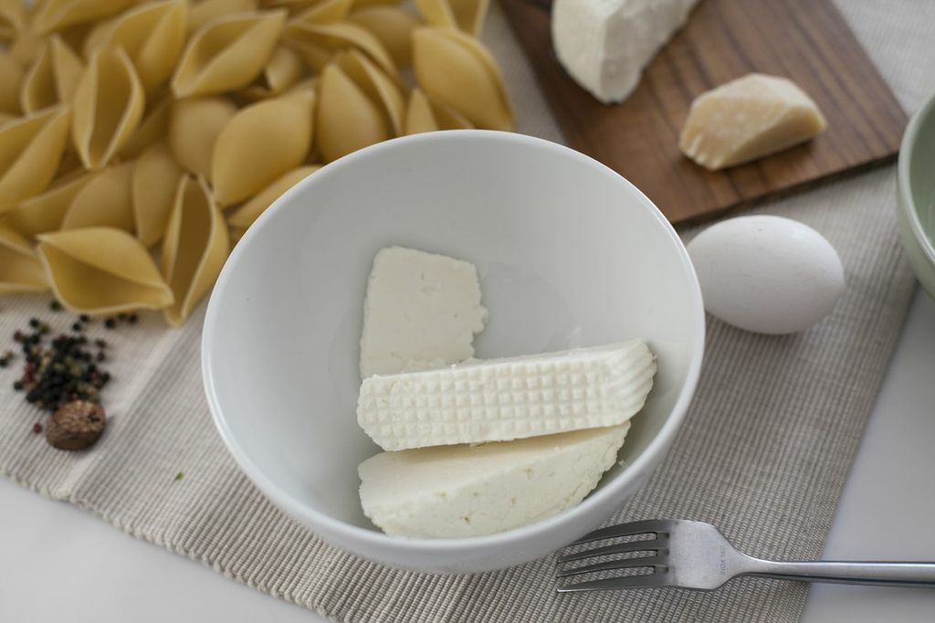 Весенние ракушки с начинкой из шпината — процесс приготовления, фото 5 Весенние ракушки с начинкой из шпината — процесс приготовления, фото 5