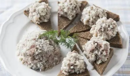 Форшмак из селёдки