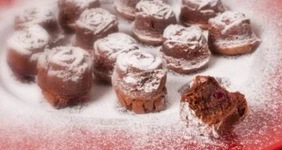 Шоколадные розочки
