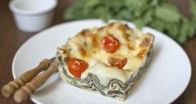 Лазанья с крапивой