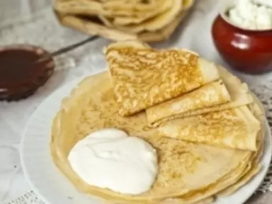 Дрожжевые блины