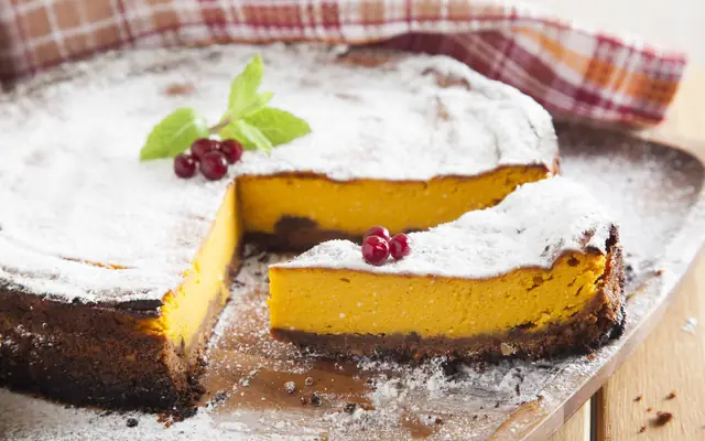 Тыквенный чизкейк 