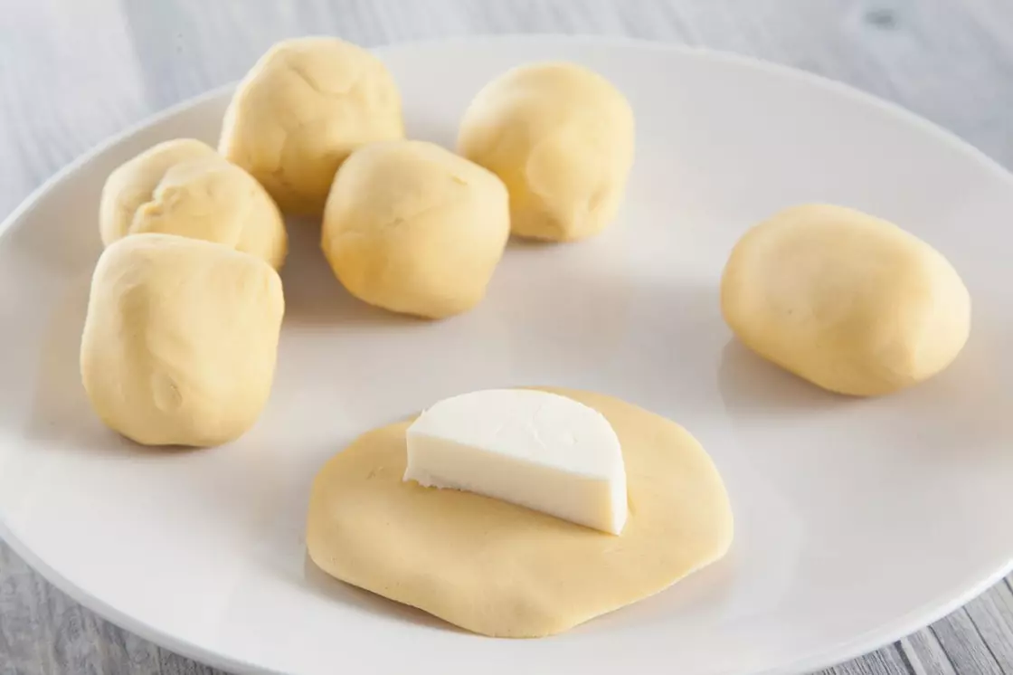 Кукурузные хлебцы с сыром — процесс приготовления, фото 4 Кукурузные хлебцы с сыром — процесс приготовления, фото 4