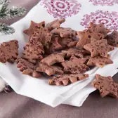 Шоколадное печенье с&nbsp;какао-крупкой