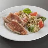 Морской окунь с&nbsp;киноа и&nbsp;грейпфрутом